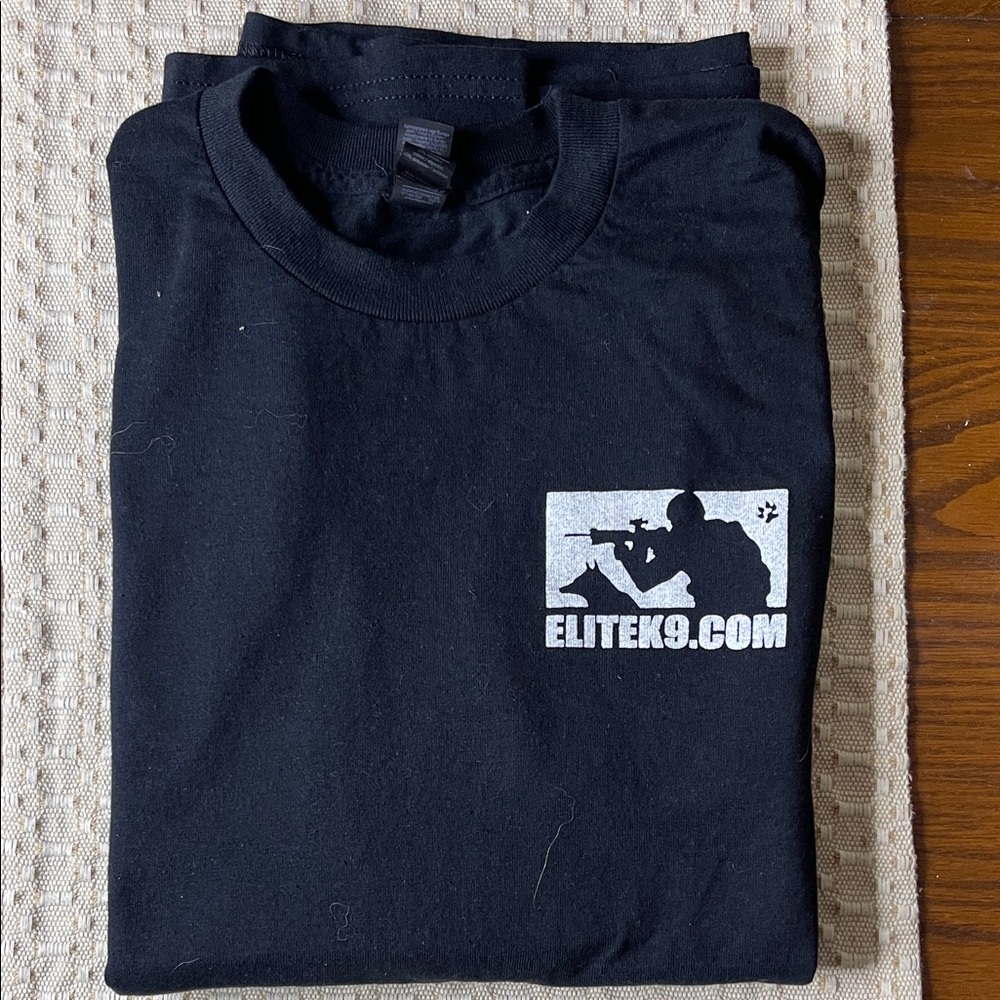 Gildan Black Major League K-9 T-Shirt